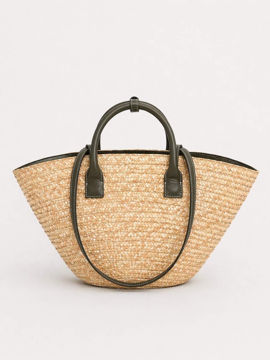 Solamor Raffia Tote Bag