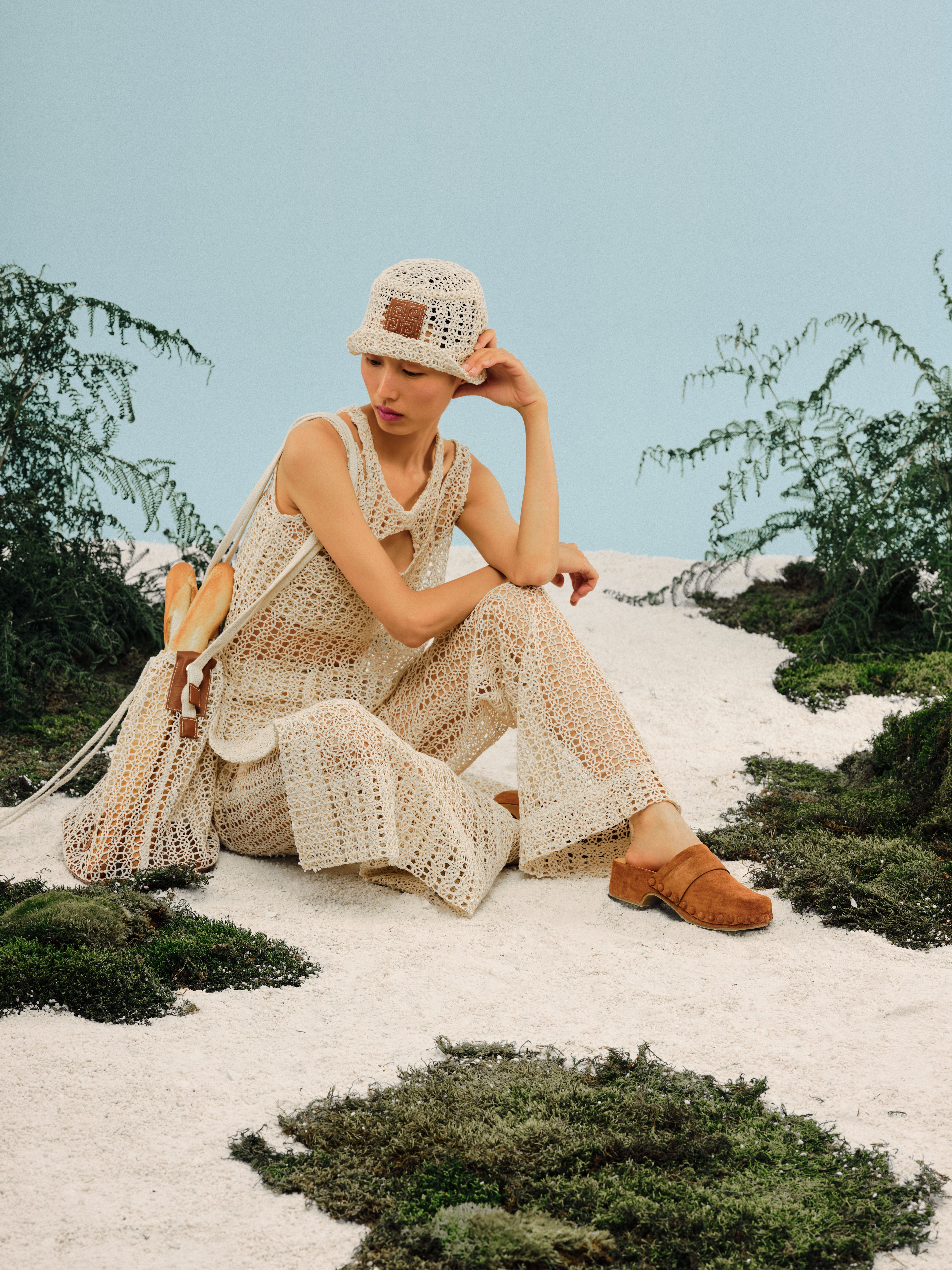 Summer Look 116 (Set of Top, Trouser, Hat and Jacket)